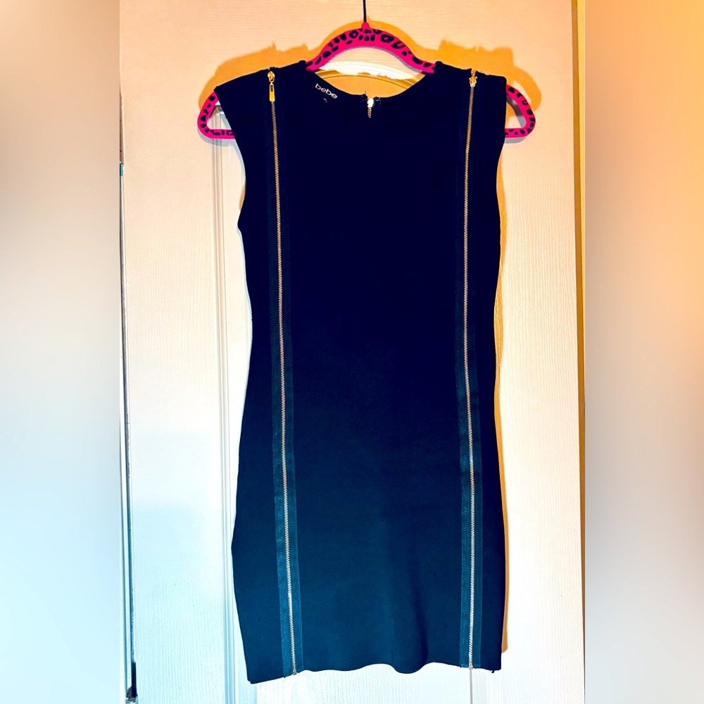 Bebe zipper dress
